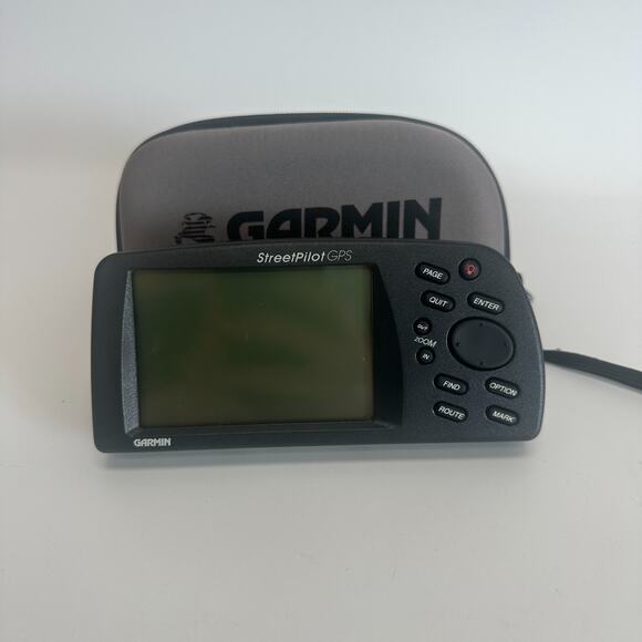 Garmin StreetPilot GPS Unit Black & White - Tested & Works! - Picture 1 of 6
